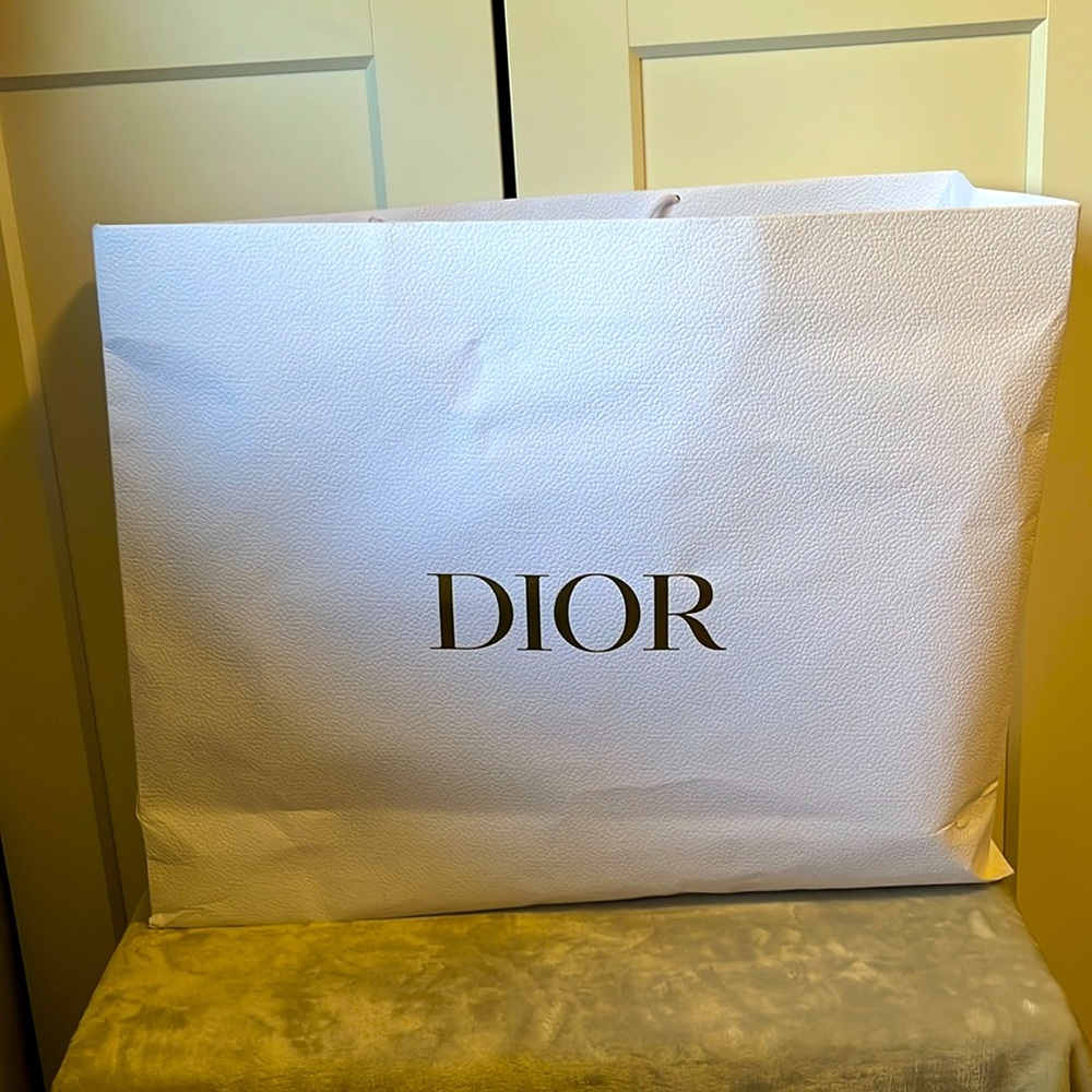 Dior large gift bag